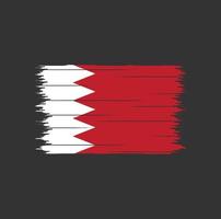 pennello bandiera bahrain vettore