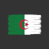 pennello bandiera algeria vettore