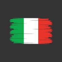 pennello bandiera italia vettore
