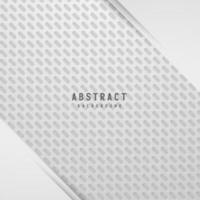 banner astratto geometrico bianco e grigio colore sfondo illustrazione vettoriale. vettore