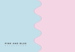 sfondo pastello di colore blu e rosa. illustrazione vettoriale
