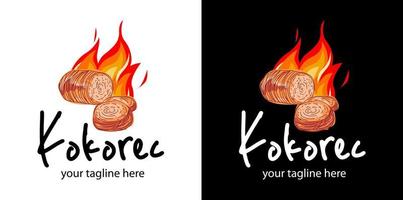 design del logo vettoriale kokorec.