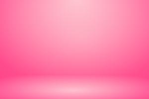 banner di parete rosa soffice e sfondo camera studio vettore