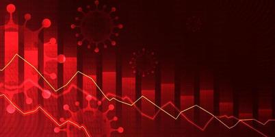 omicron, nuova variante del coronavirus covid19 con alfa, beta, delta e gamma. il grafico sta cadendo dalla crisi economica sull'effetto della mappa mondiale alla depressione economica globale e al tasso di disoccupazione vettore