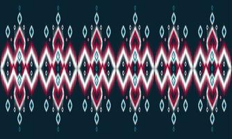 modello etnico geometrico ikat design tradizionale orientale per lo sfondo. vettore