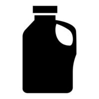 icona dei prodotti chimici domestici colore nero illustrazione vettoriale immagine stile piatto