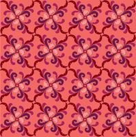 Modello di linea orientale Abstract floral ornament Swirl tessuto di fondo vettore