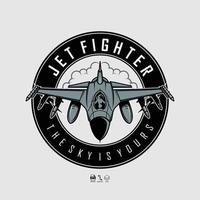 jet da combattimento illustration.eps vettore