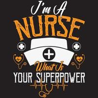 sono un'infermiera qual è il tuo superpotere vettore