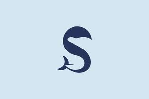 logo delfino semplice unico, animale, vettore di design