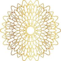 Golden mandala design pattern, sfondo, fiore, decorazione, cerchio, vettore