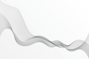 elemento onda astratta su sfondo grigio con strisce moderne. illustrazione vettoriale. vettore