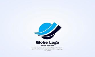 stock vector creativo globo logo design ispirazione sfondo bianco