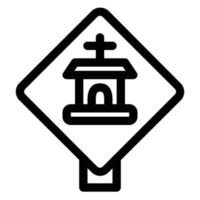 icona di trasporto in bianco e nero vettore