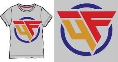 manica corta con design unico con stampa t-shirt vettore