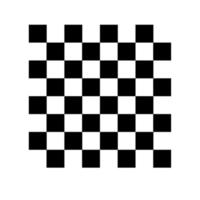 sfondo di quadrati a scacchi bianchi e neri vettore