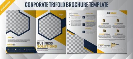 brochure bifold per conferenze sulle aspettative, brochure aziendale multiuso, bundle di newsletter, brochure aziendale bifold multiuso, fantastico design del modello di brochure bifold di marketing aziendale, dl. vettore