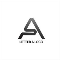 lettera iniziale un logo vettoriale modello di progettazione eps 10 vettore