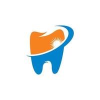 vettore di cure dentistiche, logo medico