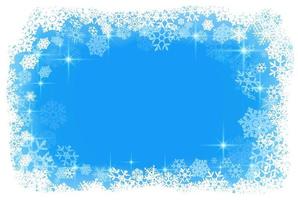 sfondo blu di Natale vettore