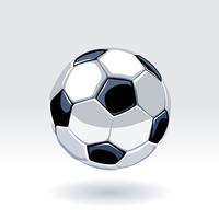 Arte vettoriale pallone da calcio