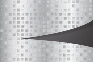 illustrazione di vettore di sfondo nero spazio strappato piastra metallica e lo spazio di taglio