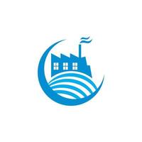 logo dell'edificio dell'architettura, logo immobiliare vettore