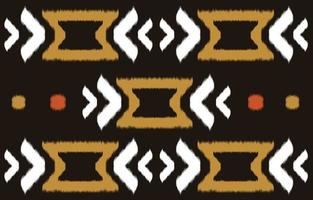 etnico astratto ikat art. modello senza cuciture in stile tribale, popolare e messicano. ornamento di arte geometrica azteca print.design per moquette, carta da parati, abbigliamento, avvolgimento, tessuto, copertina, tessile vettore
