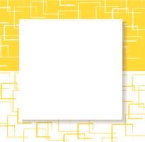 astratto sfondo quadrato giallo vettore