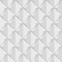 Fondo senza cuciture astratto circolare geometrico bianco Fondo stampa vettore