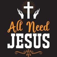tutti hanno bisogno di Gesù vettore