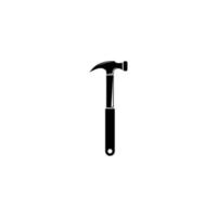 icona del martello vintage, modello di progettazione del logo. design piatto semplice e pulito di modello vettoriale martello vintage. logo martello vintage per affari.