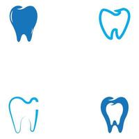 illustrazione vettoriale del modello di logo dentale