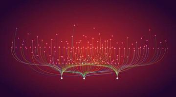 sfondo astratto di vettore di immagine di dati di tecnologia.