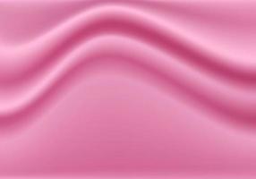sfondo rosa di seta ondulata liscia vettore