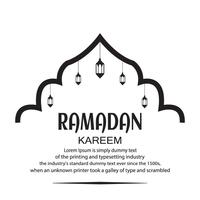 Ramadan Illustration per il tuo progetto vettore