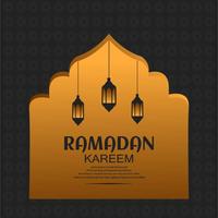 Ramadan Illustration per il tuo progetto vettore