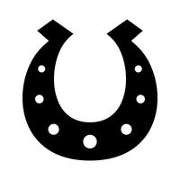 Icona di vettore a ferro di cavallo