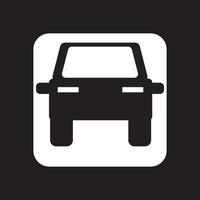 l'icona dell'auto può essere utilizzata per loghi aziendali, loghi della comunità, sfondi, applicazioni per smartphone, banner, opuscoli e altro ancora vettore