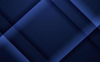 sfondo geometrico blu scuro con bordi e ombre luminosi vettore