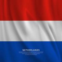sfondo realistico del giorno dell'indipendenza dei Paesi Bassi. celebrazione del giorno dell'indipendenza dei Paesi Bassi vettore