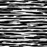 sfondo a strisce di inchiostro nero e grigio disegnato a mano. strisce di pennello artistico vettore