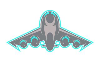 Icona di vettore di volo dell&#39;aeroplano