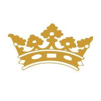 disegno vettoriale simbolo corona d'oro