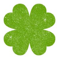 Lucky Irish Clover per il giorno di San Patrizio vettore