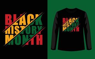 celebrare il mese della storia nera. americani e africani. vettore