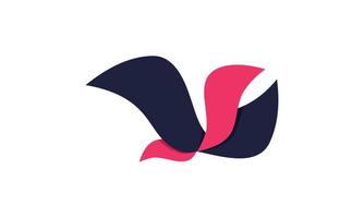 impressionante uccello astratto logo edificio finanza design modello vettoriale ispirazione