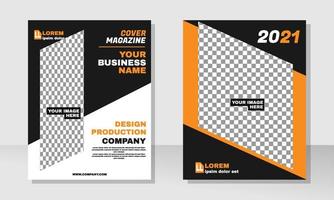 stock illustratore brochure astratta design creativo modello multiuso con copertina indietro pagine interne alla moda parte 2 vettore
