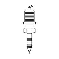 candele motore linee logo simbolo icona illustrazione grafica vettoriale