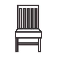 legno minimalista linee moderne mobili interni logo vettore icona simbolo design illustrazione